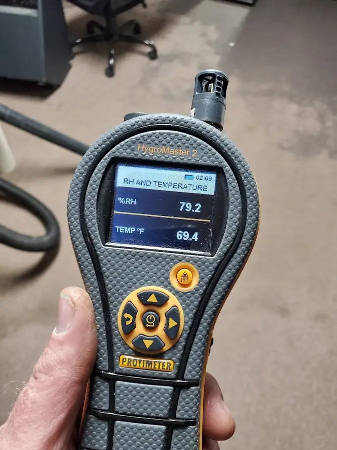 Moisture meter humidity assessment for Fire & Smoke Damage Restoration in Mount Prospect